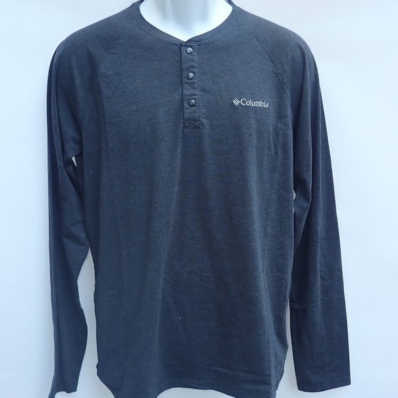 Columbia Other - Columbia‎ Henley Snap Neck Mens S Long sleeve Shirt